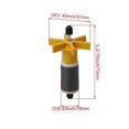 thumbnail image 2 of 16mm bomba sumergible de reemplazo de unidad de impulsor de plástico amarillo en miniatura kaili Sencillez, 2 of 2