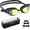 Black, variant on Swim Goggles, Polarized Swimming Goggles, Anti Fog No Leaking UV Protection Wide View Swim Glass for Women Men