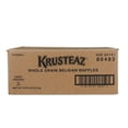 thumbnail image 5 of Krusteaz Whole Grain Belgian 4 Inch Square 1 Inch Thick 2.4 Ounce Waffles, 9 count -- 8 per case, 5 of 7