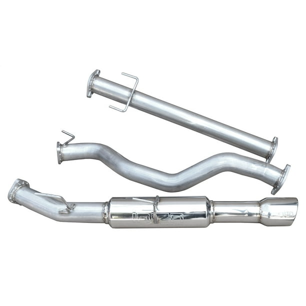 Injen SES1971 CatBack Exhaust System; Stainless Steel Exhaust w/Embossed Logos; 3.5 in. Single