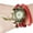Red, variant on Women's VintageLeather Wrap Bracelet Watch Leaf Charm Pendant Analog Quartz for Ladies Boho Jewelry Gift