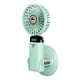 thumbnail image 3 of Mini ventilador portátil con pantalla digital, recargable, 10000 mAh, para mesa y maquillaje Verde, 3 of 9