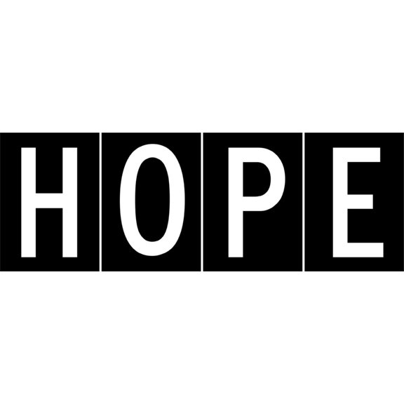 Custom Decals Hope Inspirational Life Quote 6 X 18"