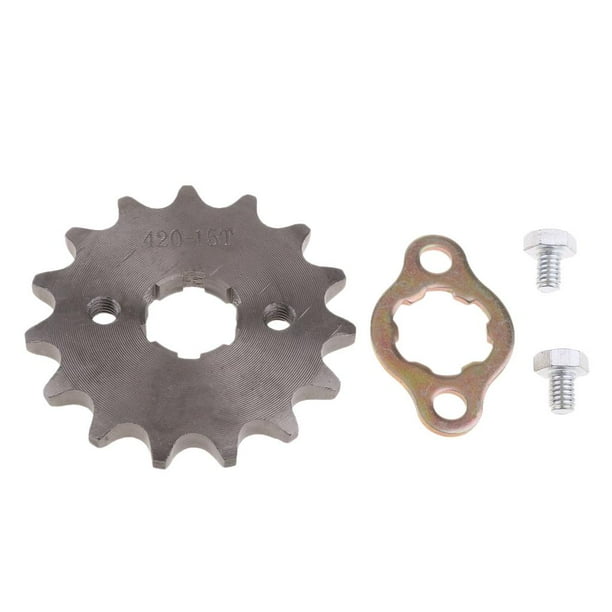 420 Piñón de Cadena 20mm para 70cc 110cc 125cc ATV Dirt Bike Parts 420-15T-20mm