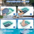 thumbnail image 5 of Other Cleaning Supplies Pool Foot Bath Tray Collapsible Foot Wash Station Foot Spa Massager Portable Rinse Tub for Swimming Pool Accessories, 5 of 6
