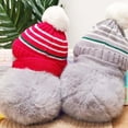 thumbnail image 3 of Adorable Plush Penguin Toy with Winter Hat and Scarf, Soft Stuffed Animal for Kids, Perfect Holiday Gift, 10 Inches, 3 of 5