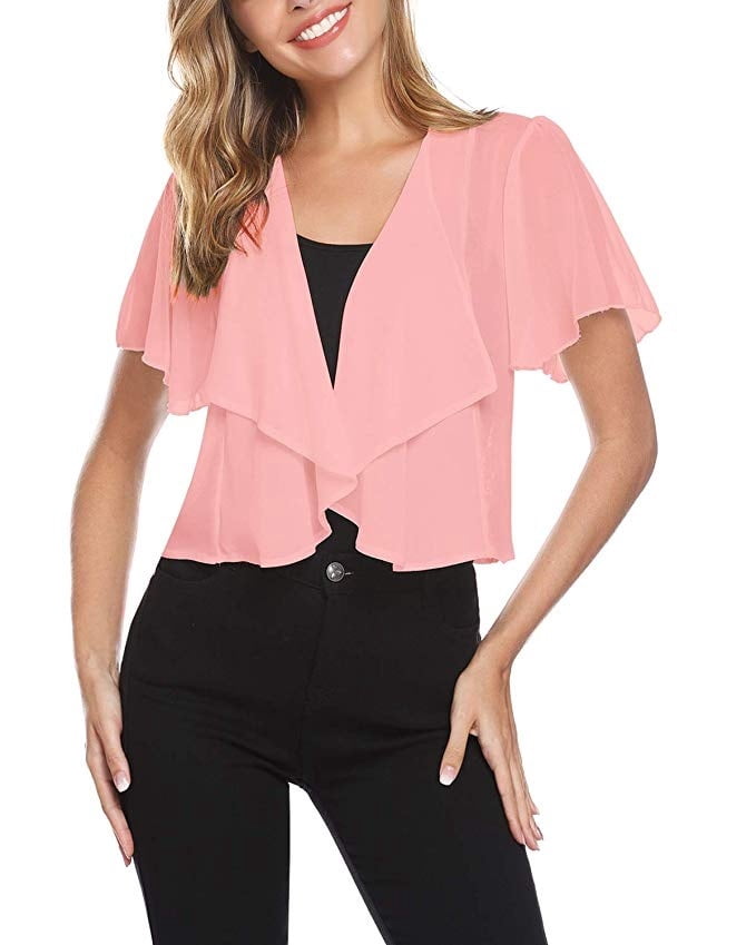 Front Shrug Bolero Cardigan Jacket 