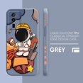thumbnail image 3 of Case For Redmi K60E K50 K40S K40 K30 K20 10C 9 8A 8 10 Pro 4G 5G Colour Simple Liquid silicone Case Cartoon Space Astronaut, 3 of 5