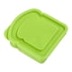 thumbnail image 1 of Caja para sándwiches y pan tostado, ideal para preparar golosinas caseras, fácil de limpiar, para el almuerzo tipo bento Verde, 1 of 8