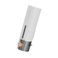 thumbnail image 4 of Dispensador de jabón, dispensador de jabón de manos, montaje en pared, sin taladro, botón pulsador, dispensador de champú rellenable para casa, oficina y baño Blanco, 4 of 9