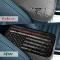 thumbnail image 4 of Yuyamidu American Flag Car Center Console Armrest Cushion Fashion Auto Decorative Accessories Soft Armrest Cushion Pad Protector Flannel Armrest Cover Fit for Most Vehicles, 4 of 7