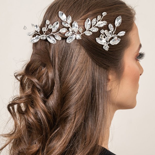 Horquilla de Cristal Hot6sl Accesorios para El cabello Inserción Irregular