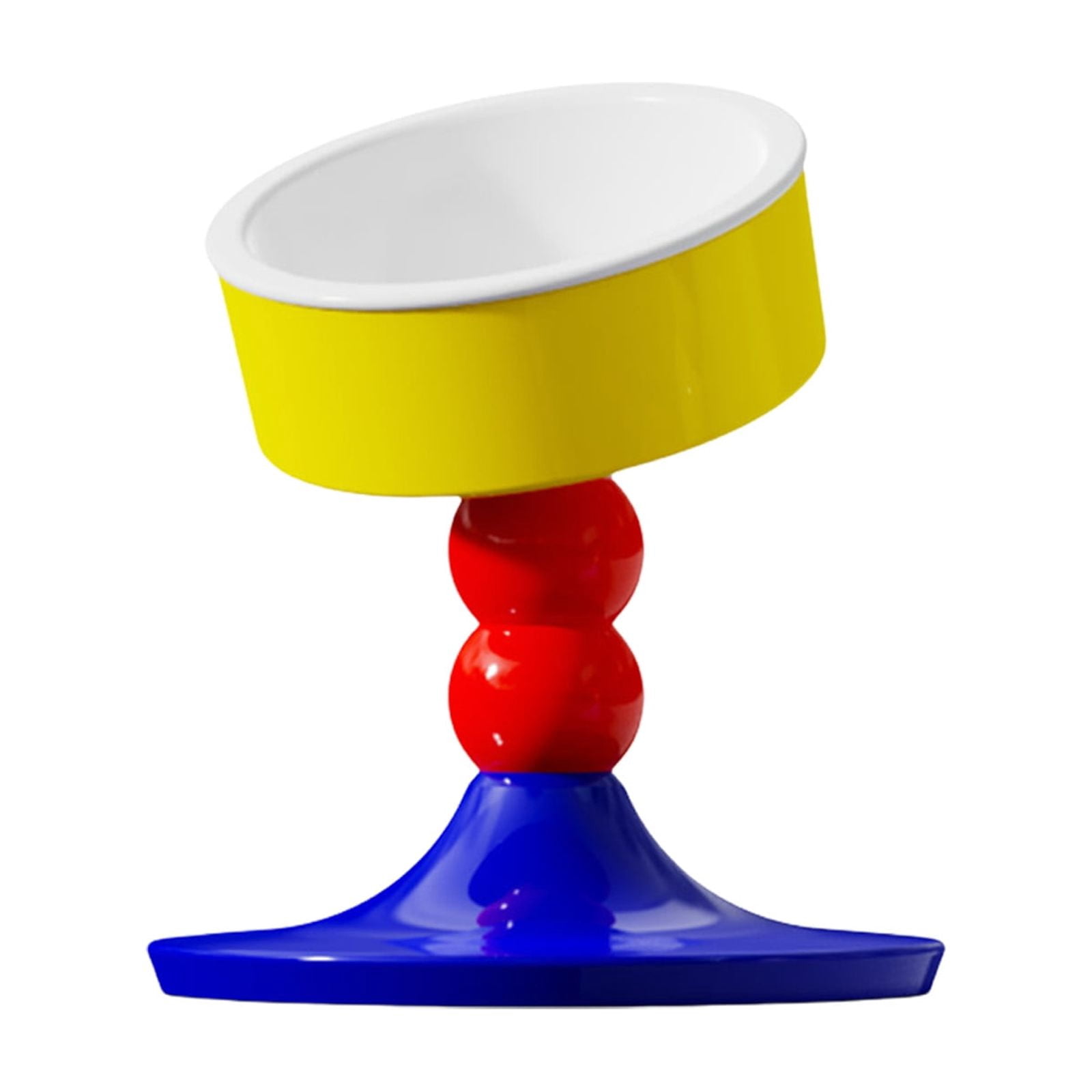Raised Pet Feeders 3 Adjusting Height Ceramic Water Bowl SlipProof Base Ergonomic Cats Feeding Dish for Daily Use