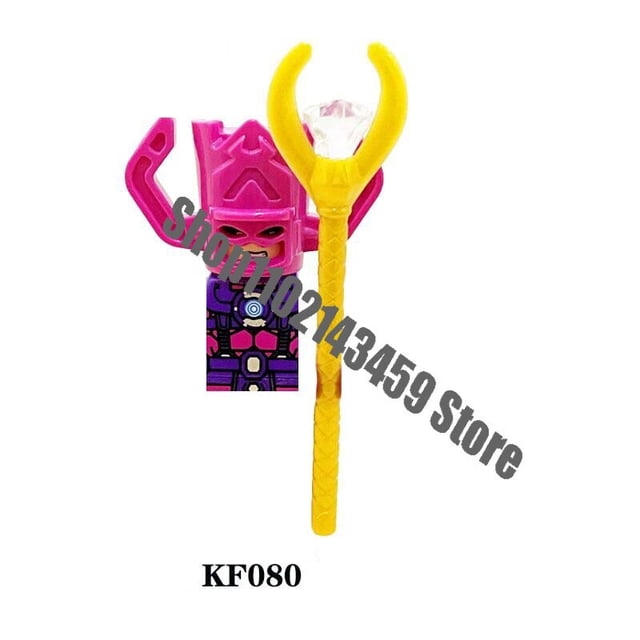 Bloques de construcción de figuras de acción de Disney para niños, figuras de acción para armar juguete de ladrillos, regalo de cumpleaños, KT1069, G0124 qym unisex