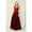 Burgundy, variant on Formal Dress Shops Inc Mother Of The Bride Dress Plus Size Burgundy 6