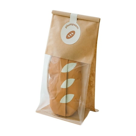 

Livesture Eco-friendly Shopping Bag Lovely Bread Pendant Storage Brown