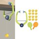 thumbnail image 1 of Juego de entrenador de tenis de mesa Sharpla colgante juguetes interactivos para niños Raquetas Verde Naranja, 1 of 8