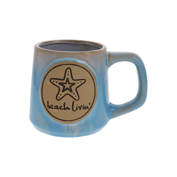 Pavilion Gift Company - Beach Livin' - 15 oz Mug
