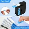 thumbnail image 5 of GREENCYCLE 1PK Compatible for Brother P-touch M Tape MK521 M-K521 M521 9mm 0.35" Black on Blue for Brother PT-100 PT-M95 PT-90 PT-70 PT-65 PT-85 Label Maker Refills, 5 of 7
