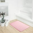thumbnail image 6 of MSJUHEG Bathroom Rugs Bath Mat Carpet Welcome Decor Day Room Living Doormats Carpet Home Carpets Bathroom Products Memory Foam Carpet Pink, 6 of 6