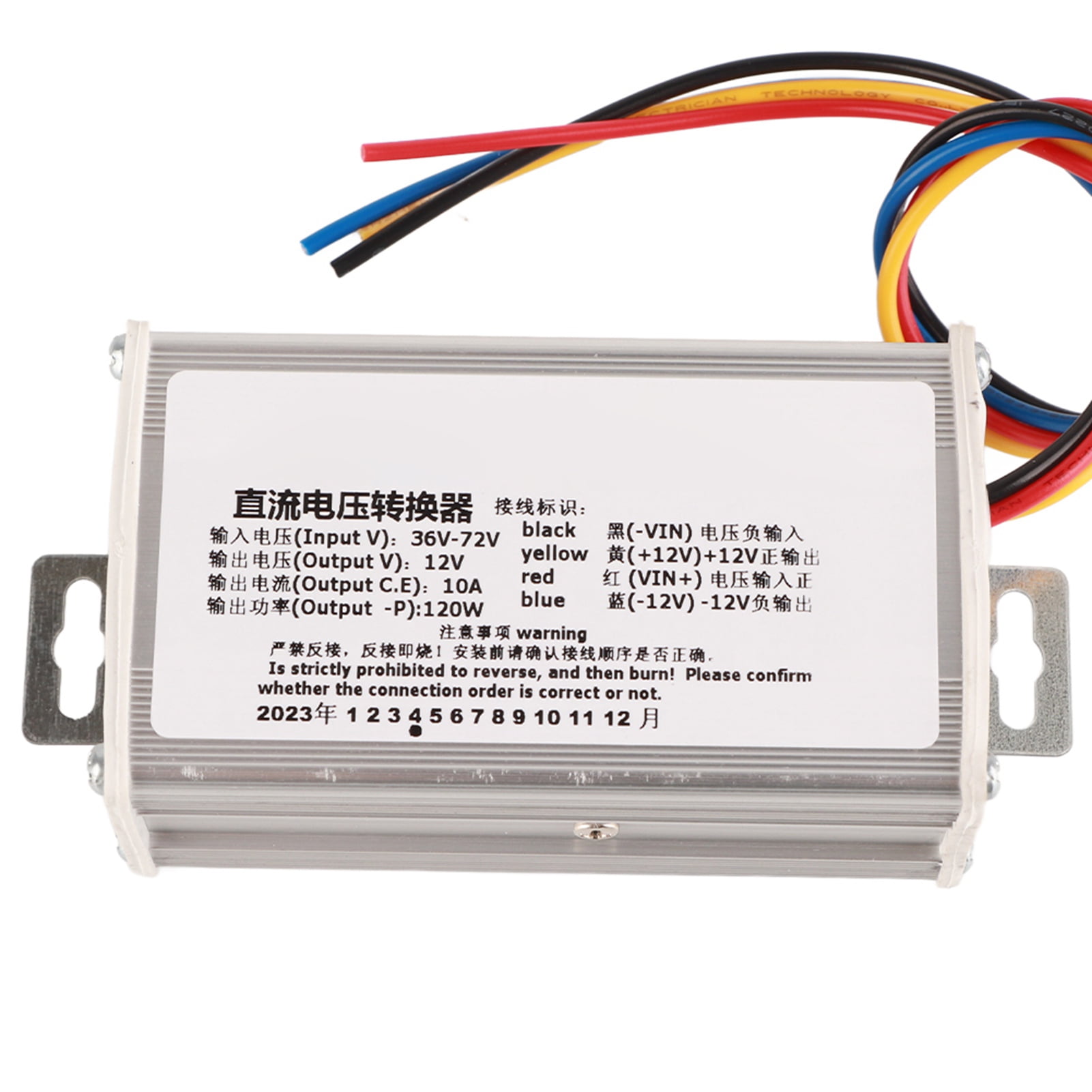 Dc Converter,Dc-Dc Converter Module, Step-Down Power Supply Module 36v-72v To 12v 10a 120w,For Automotive, Solar, And Industrial Applications
