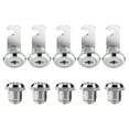 thumbnail image 1 of Scienceny Cerradura de puerta portátil con 2 llaves, segura y conveniente para manijas de puerta de casa, casillero de puertas interiores Herramientas y ferretería 5 uds 16mm, 1 of 6