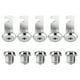thumbnail image 1 of Eigraketly Cerraduras de puerta cómodas para diario, manijas de puerta de aleación de Zinc para puertas interiores, seguridad de cerradura de Herramientas y ferretería 5 uds 16mm, 1 of 6