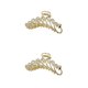 thumbnail image 3 of Guardurnaity Pinza para el pelo para mujer, pinza geométrica con personalidad brillante para niñas, pinza elegante a la moda para fiesta de boda, regalo de Cristal 2piezas Guardurnaity CBP314368, 3 of 6