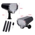 thumbnail image 2 of Amdohai Solar Lamp Automatic Rotation Infrared Sensor Lawn Lamp Wall Lamp IP65 Waterproof for Garden, 2 of 8