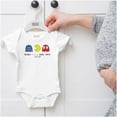 thumbnail image 5 of PACMAN Ready…Game Over Funny Ghosts Romper Boys or Girls Infant Baby Brisco Brands 18M, 5 of 6