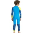 thumbnail image 5 of DIVE & SAIL Kids One Piece Long Sleeve Swimsuit Sun Protection Sunsuit Wetsuit, 5 of 13