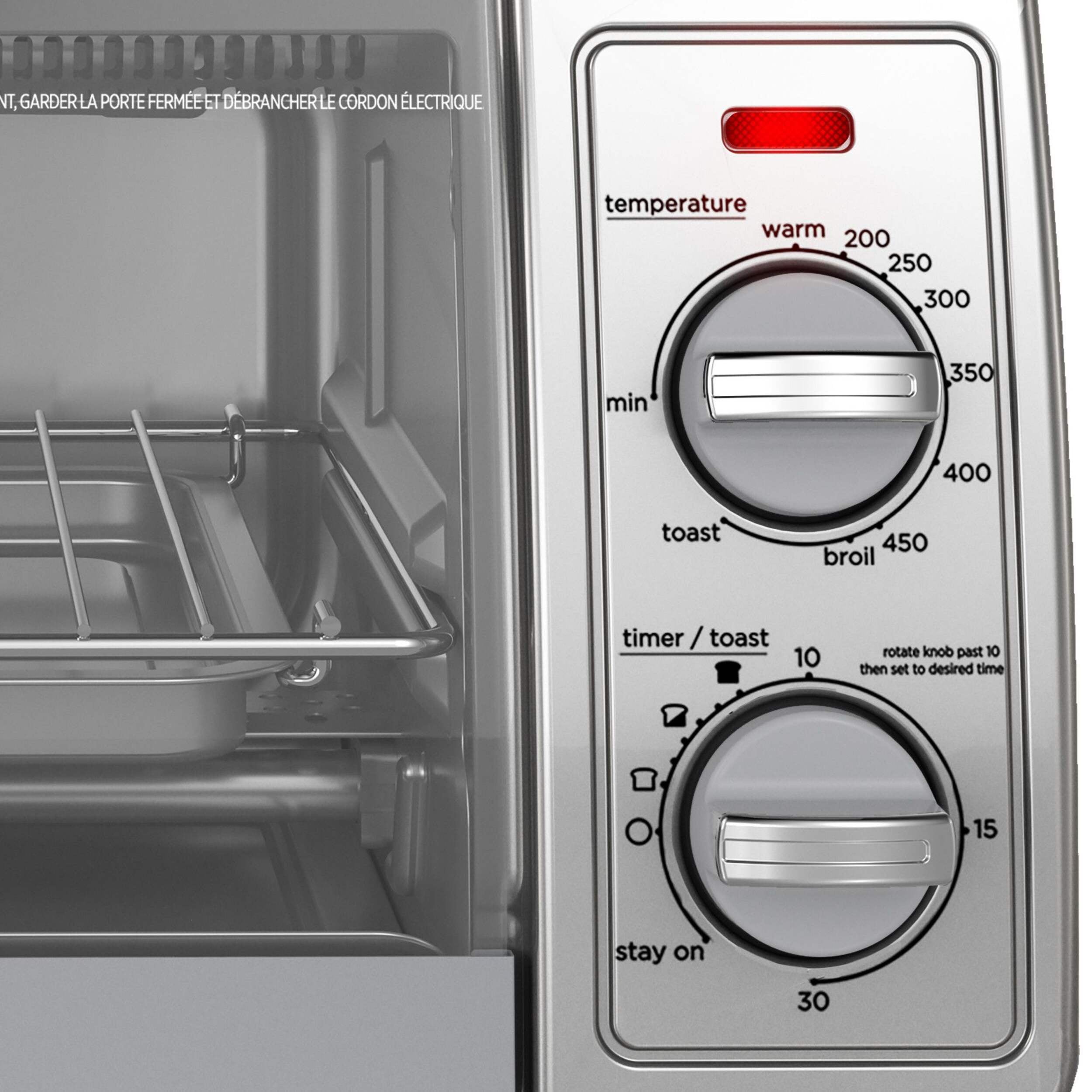 Four Grille-pain à Convection BLACK+DECKER - Friteuse à Air De Comptoir, NEUF Sous Emballage
