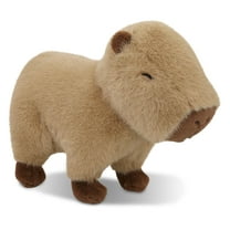 DolliBu Standing Capybara Plush - Super Soft Stuffed Animal Standing Capybara Toy, Cute Stuffed Plush Figure, Wild Animal Toy Gift for Kids and Adults - 12 Inches