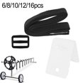 thumbnail image 2 of Bgsha Fastening Straps Set for Solar Pool Cover for Pool for Reel Roller Easy Installation, 2 of 4