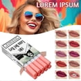 thumbnail image 2 of Matte Cigarettes Lip Glaze 10-Piece Set Long Lasting Hydrating Lip Stick Gift for Birthday, 2 of 5