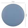 thumbnail image 4 of REGALWOVEN Set of 6 Placemats, Faux Leather Placemats for Kitchen Dining Table Decor Washable Heat Resistant Table Placemats Wipeable Table Mat Blue 15x15in, 4 of 7