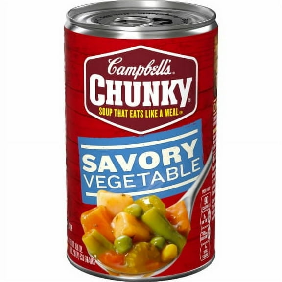 2X-Campbell's Chunky Savory Vegetable Soup - 18.8 oz