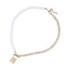 thumbnail image 1 of Collar con cadena de perlas y clavícula cosida, collar retro de aleación cosido, 1 of 6