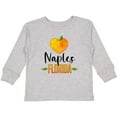 thumbnail image 3 of Inktastic Naples Florida Orange in Heart Boys or Girls Long Sleeve Toddler T-Shirt, 3 of 5
