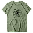 thumbnail image 3 of Mchoice Womens Tops Casual Printed Short Sleeve O-Neck Loose Summer Graphic Tees For Women, 3 of 5