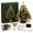 A, variant on DIY Beaded Christmas Tree Kit, Crystal Holiday Craft Set for Adults Colorful Beads, Ornament Charms, Warm Lights,Holiday Gift