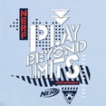 thumbnail image 2 of CafePress - Nerf Play Beyond Limits Body Suit - Baby Light Bodysuit, Size Newborn - 24 Months, 2 of 4
