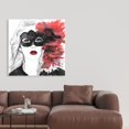 thumbnail image 2 of Masked ball - 36"x36" canvas - Print on demand, 2 of 5
