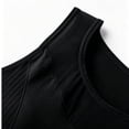 thumbnail image 5 of Lopecy-Sta Women’s Sports Bra High Neck Mesh Layered Longline High Support Workout Top Removable Padded Seamless Bra for Gym and Daily Wear, 5 of 8