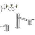 thumbnail image 1 of Moen K-t6193ch Align 2-Handle Lavatory Faucet with Rough-in and Drain, Available in Various Colors, 1 of 1