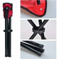 thumbnail image 3 of Taburete de lona plegable portátil de 3 patas para exteriores, para senderismo, acampada, pesca, etc., 3 of 5