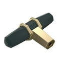 thumbnail image 7 of Amerock Bp36647l London 9/16" Bar Cabinet Knob - Black Chrome / Satin Nickel, 7 of 7