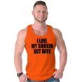 thumbnail image 5 of Love My Smokin Hot Wife Funny Spouse Tank Top Sleeveless Tee Men Brisco Brands S, 5 of 6