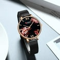 thumbnail image 4 of Women Watches Curren Black Clock Stainless Steel Mesh Quartz Wristwatch Female Casual Charm Watch For Ladies Relogios Feminino - Quartz Wristwatches, 4 of 6