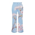 thumbnail image 4 of Bovemsi Wide Leg Pants Woman 2025 New Summer Flower Lightweight And Loose Casual Colorful Imitation Jeans Travel Pants, 4 of 9